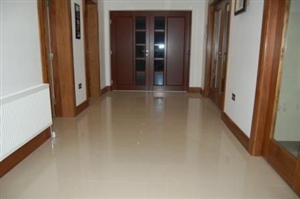 polished pearl floor