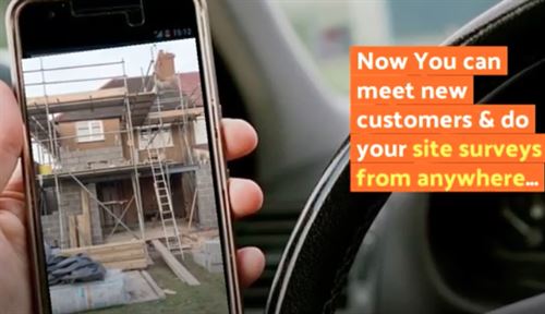 Tradesmen Video Site Surveys - The Safer and cost effective way to quote for jobs.