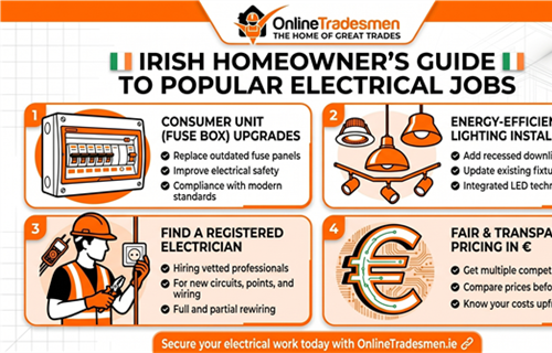 Popular Electrician Jobs in Ireland for Homeowners
